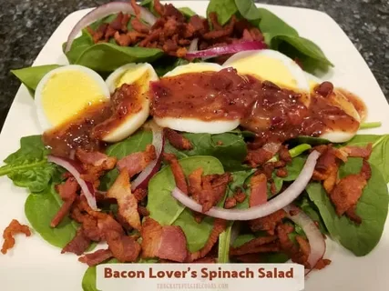 Spinach and Bacon Salad