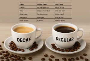 How Decaffeinated Coffee Differs from Regular Coffee