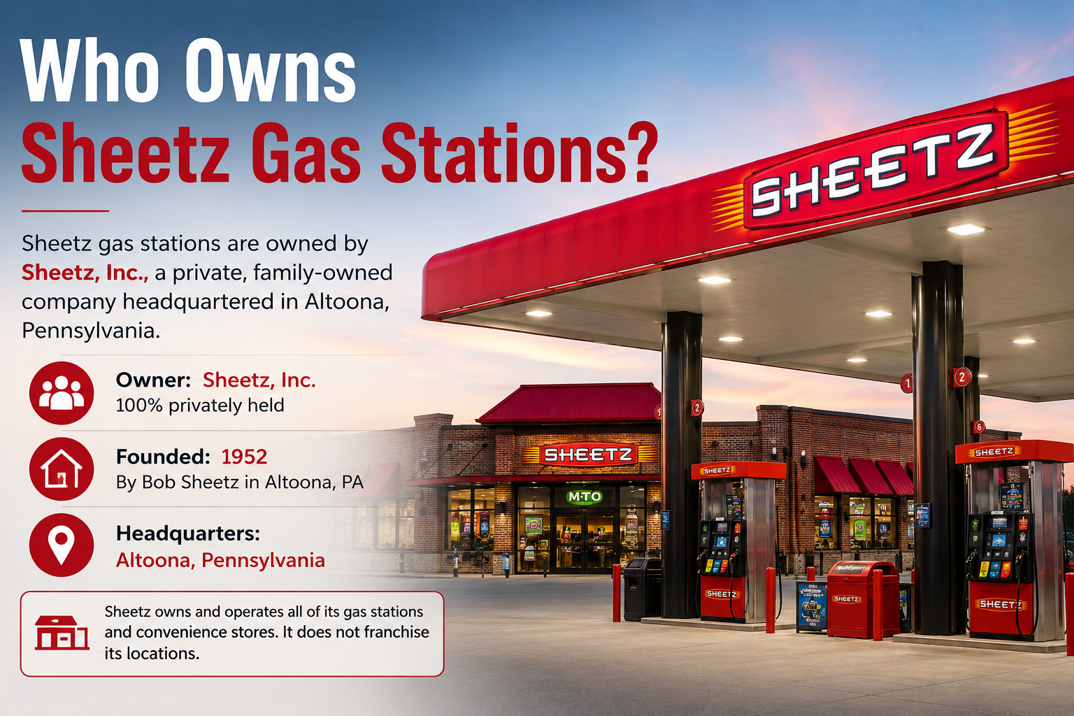 Who Owns Sheetz Gas Stations?