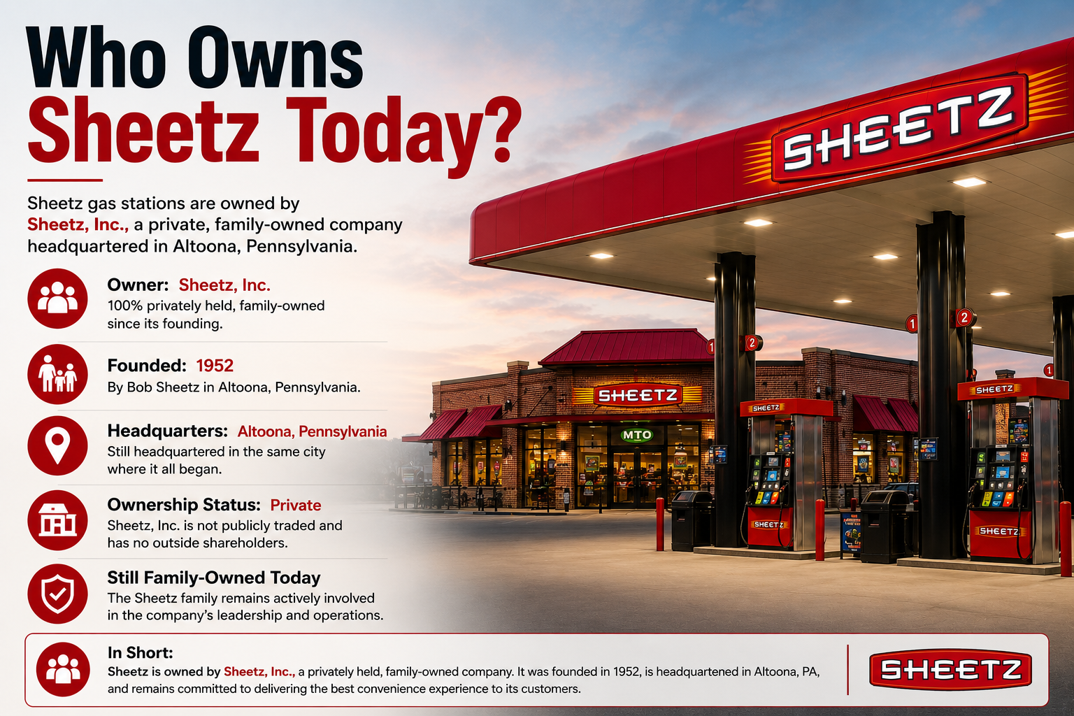 Who Owns Sheetz Today?